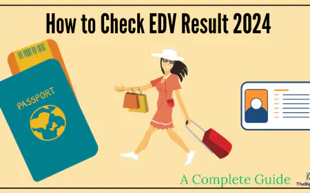 How to Check EDV Lottery Result - 2025