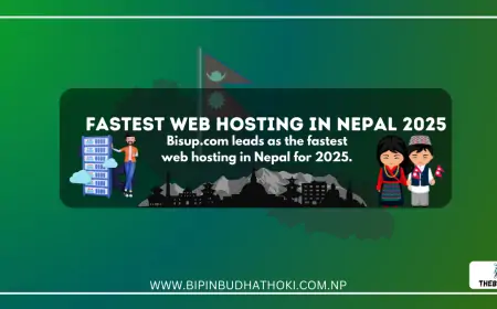 Fastest Web Hosting in Nepal 2025 – Why Bisup.com Beats the Competition