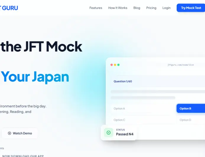 JFT Mock Test 2026 – Best JFT Basic Prep App for Nepal & Asia