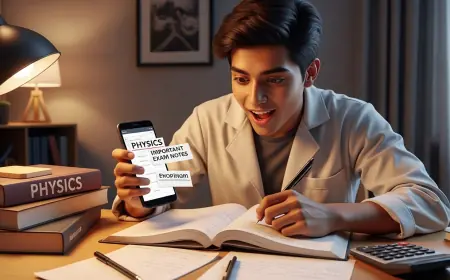 Class 12 Physics Most Important Topics for Board Exam