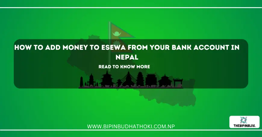How to Add Money to eSewa from Your Bank Account in Nepal