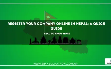 Register Your Company Online in Nepal: A Quick Guide