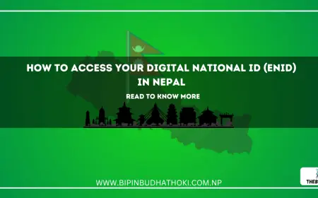 How to Access Your Digital National ID (eNID) in Nepal