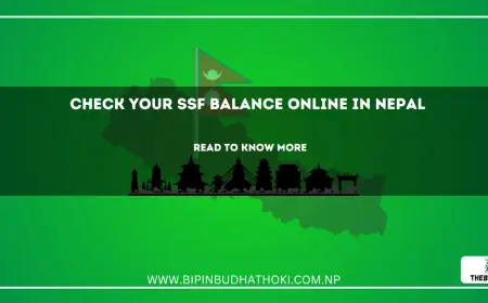 Check Your SSF Balance Online in Nepal